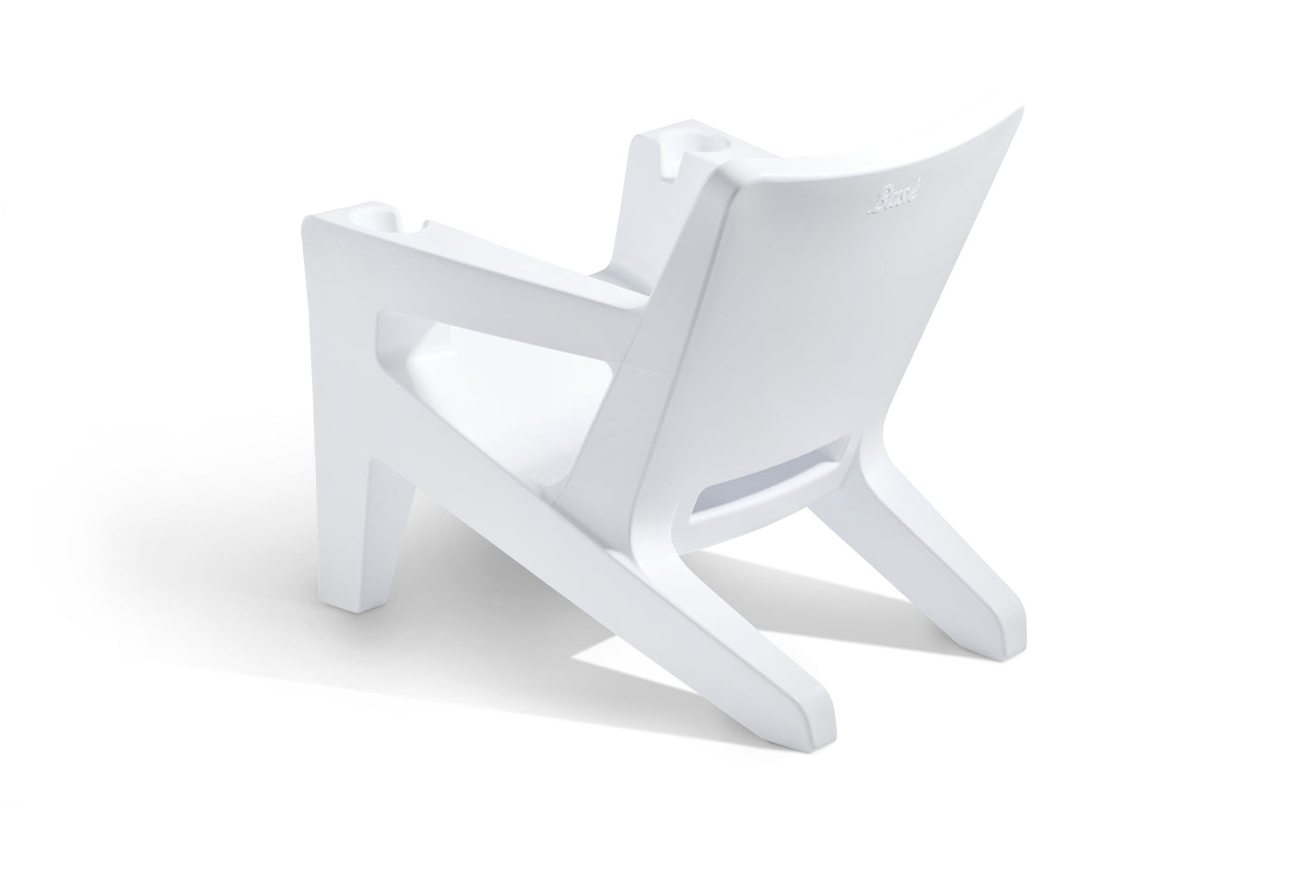 Bask Lounge Chair - Tupelo Goods - outdoor Lounge Adirondack Chair in White