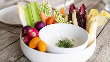 FRESCO FRIDAYS: Crudites with Whipped Feta Dip