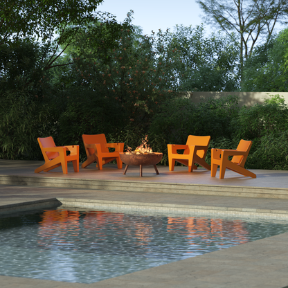 Heirloom Steel Fire Bowl - 36"