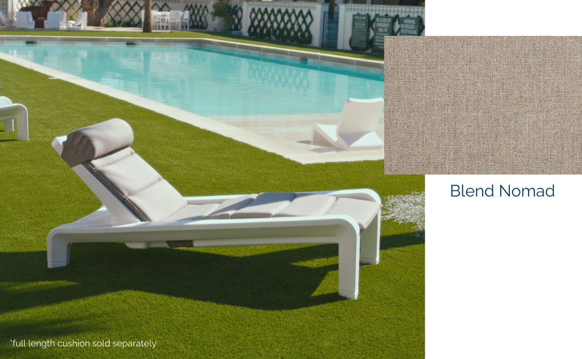 Deck Chaise Sunbrella Pillow