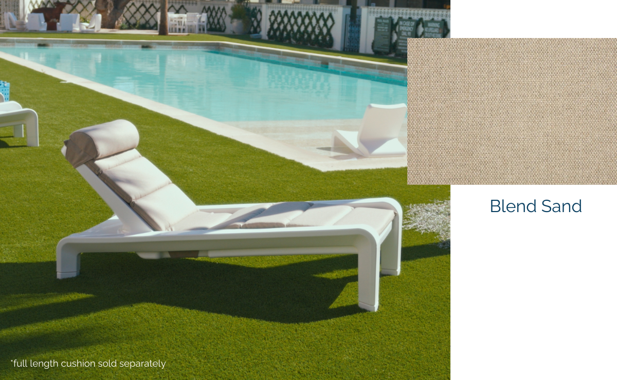 Deck Chaise Sunbrella Pillow