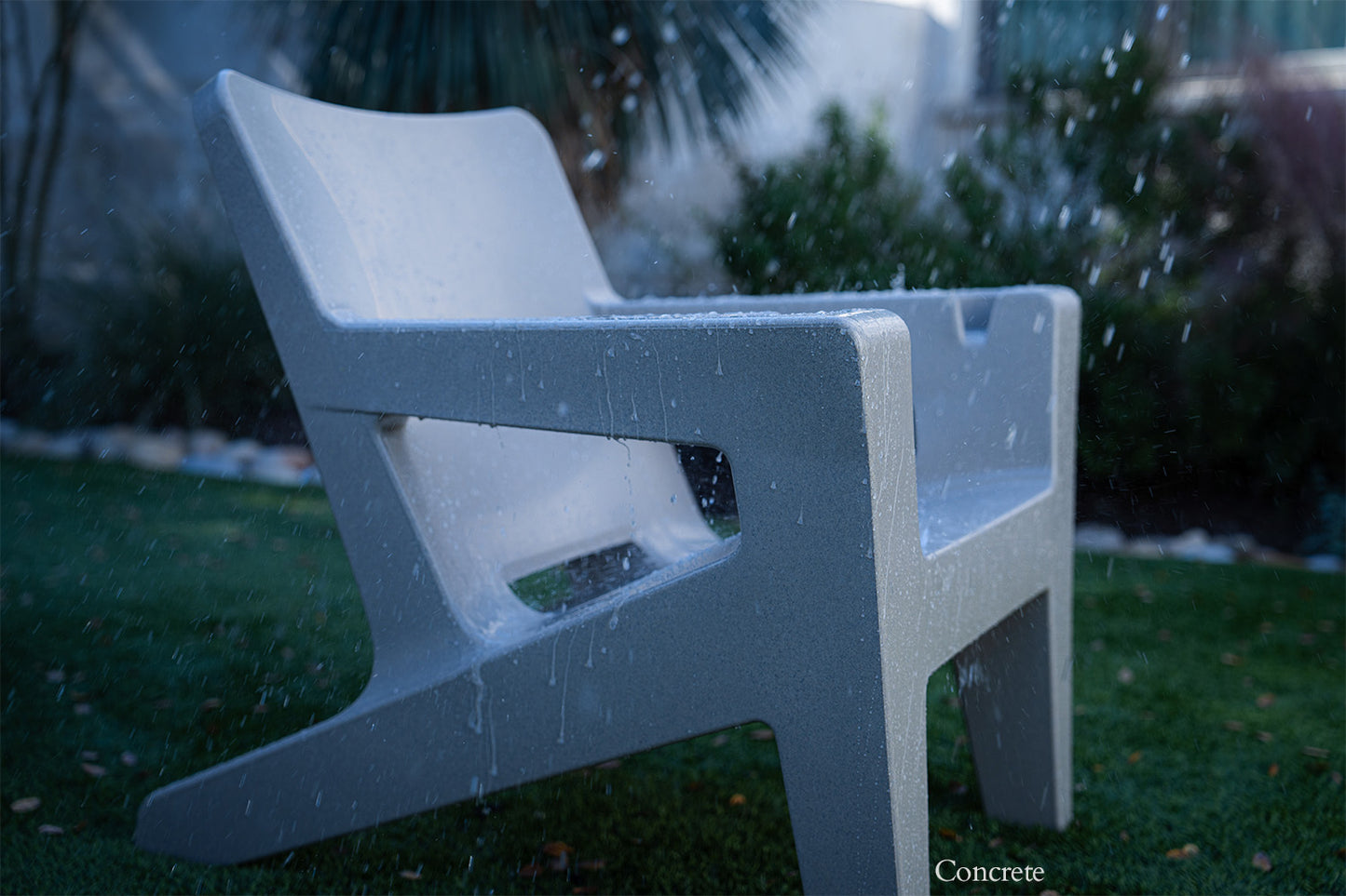 Bask Chair - Concrete