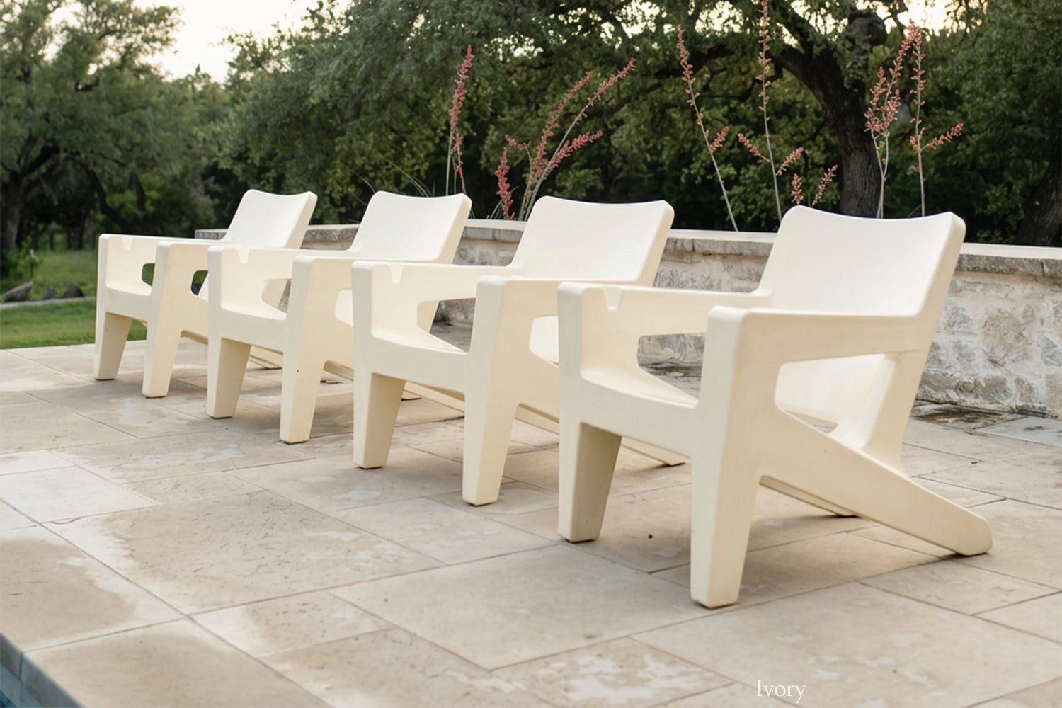 Bask Chair - Ivory