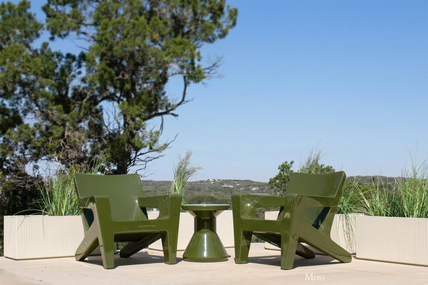 Bask Chair - Moss