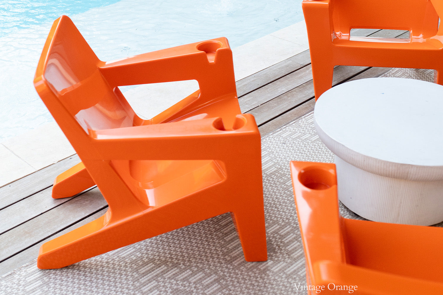 Bask Chair - Vintage Orange