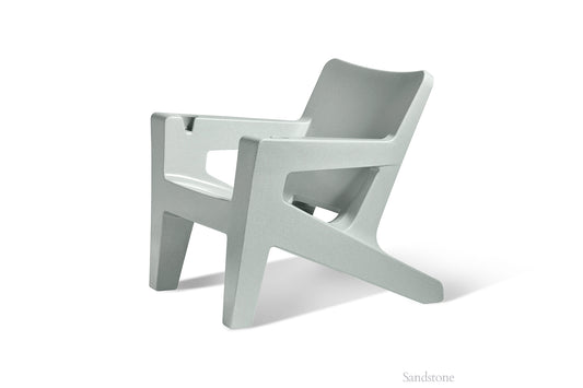Tupelo Bask Chair Sandstone on white background