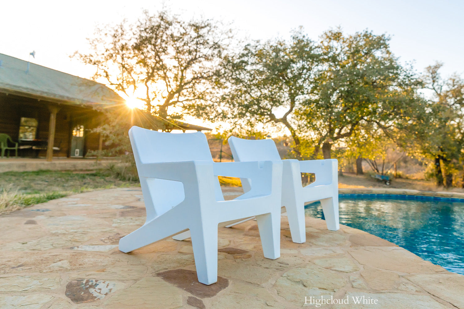 Bask Chair - Highcloud White