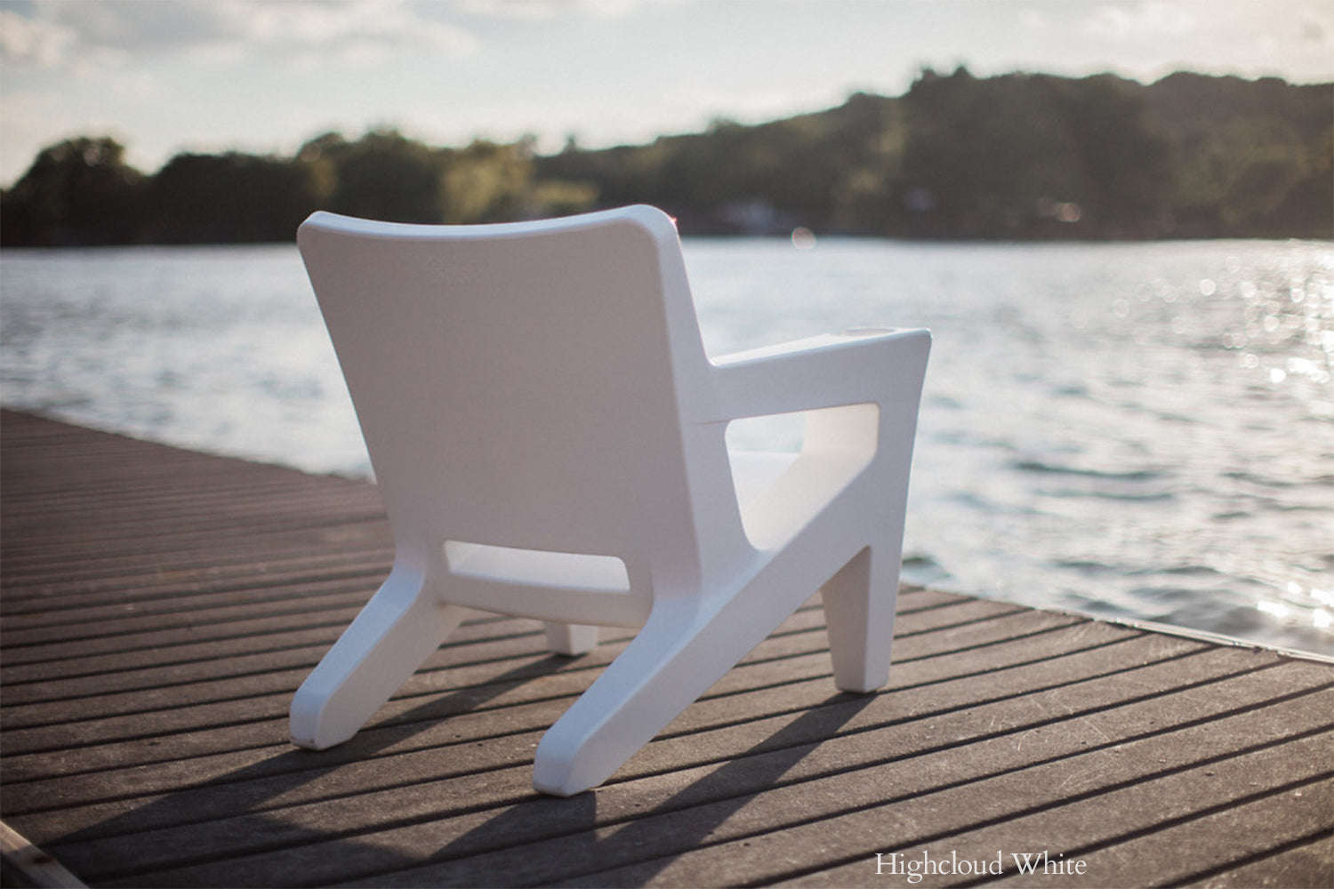 Bask Chair - Highcloud White