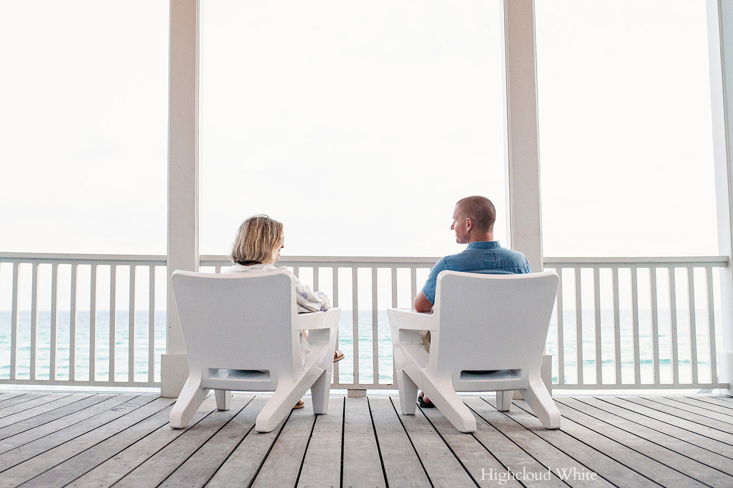 Bask Chair - Highcloud White