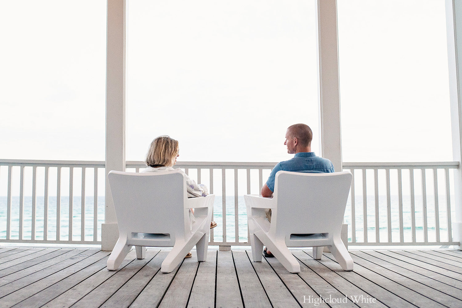 Bask Chair - Highcloud White