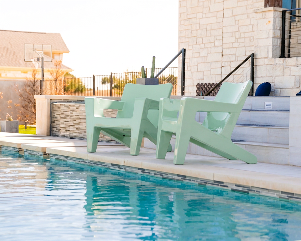Tupelo furniture in Sea Glass