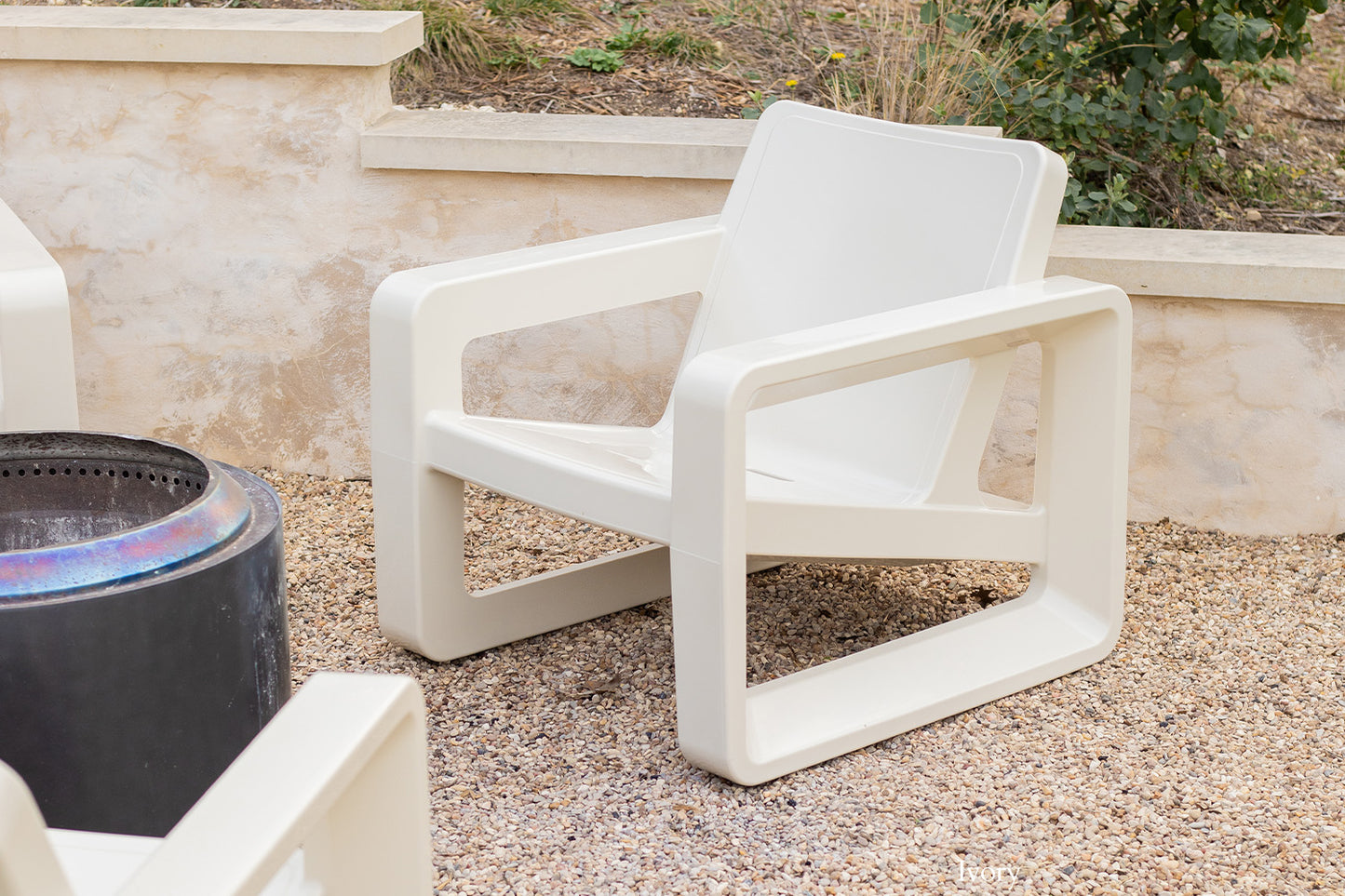 Deck Chair - Ivory