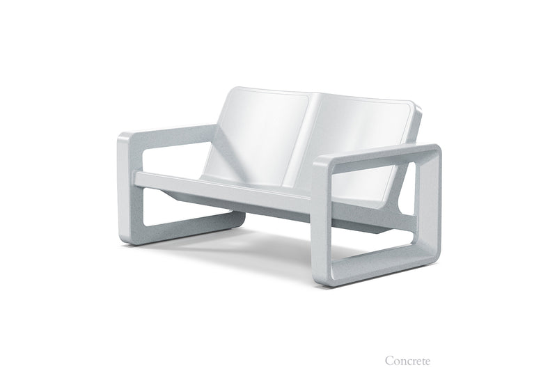 Deck Loveseat - Concrete Gray