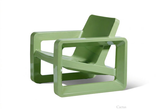 Tupelo Deck Chair Cactus on white background