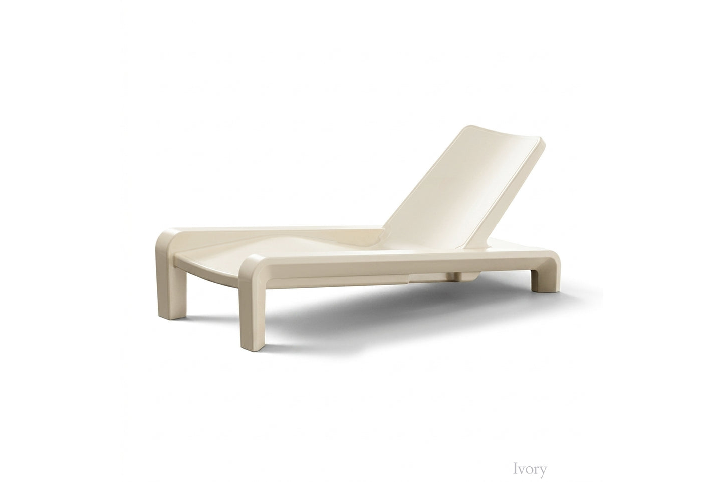 Deck Chaise - Ivory