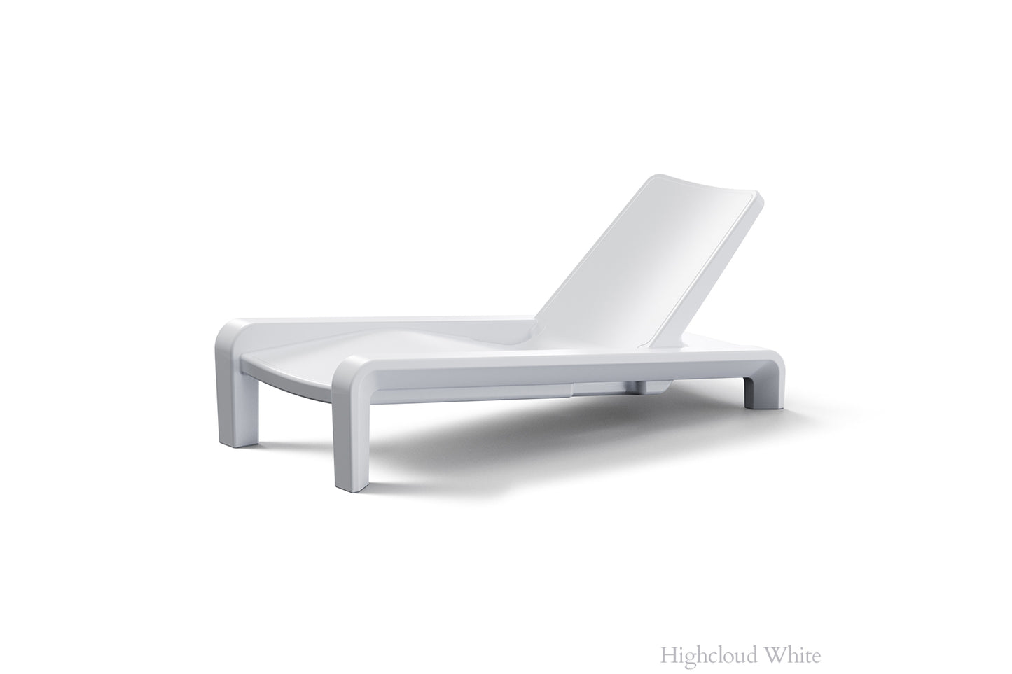 Deck Chaise - Highcloud White 