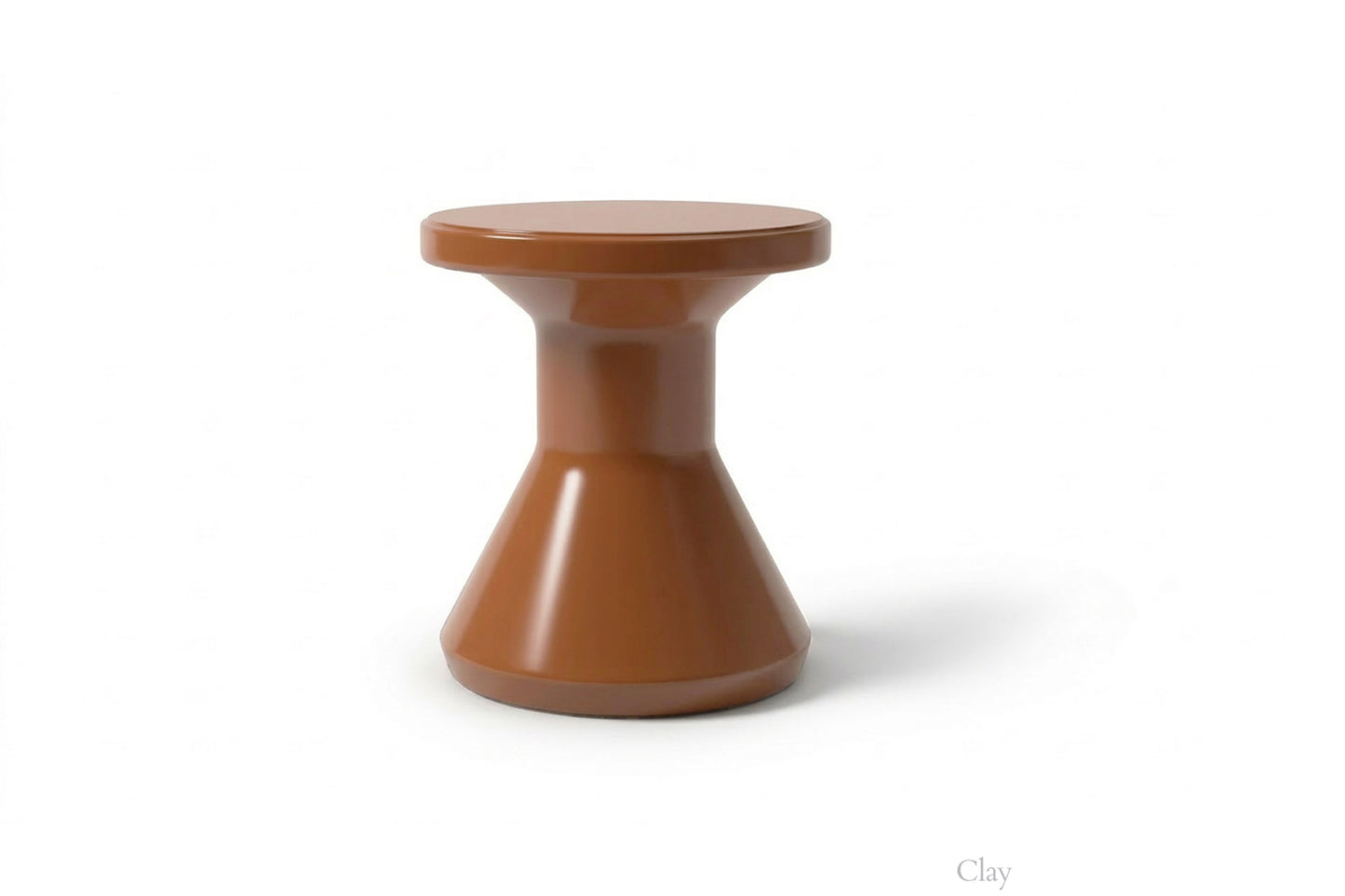 Fluent Side Table - Clay