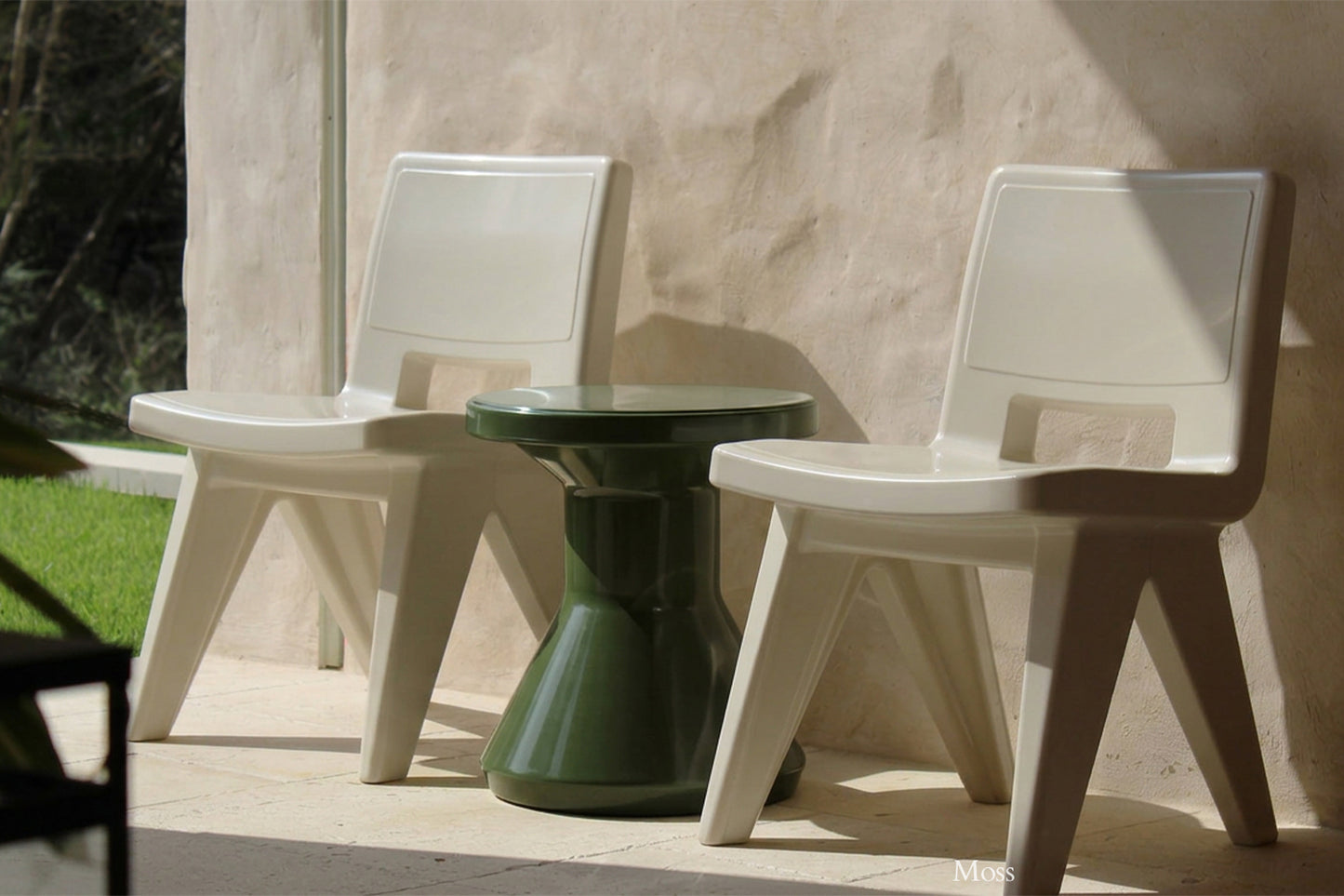 Fluent Side Table - Moss