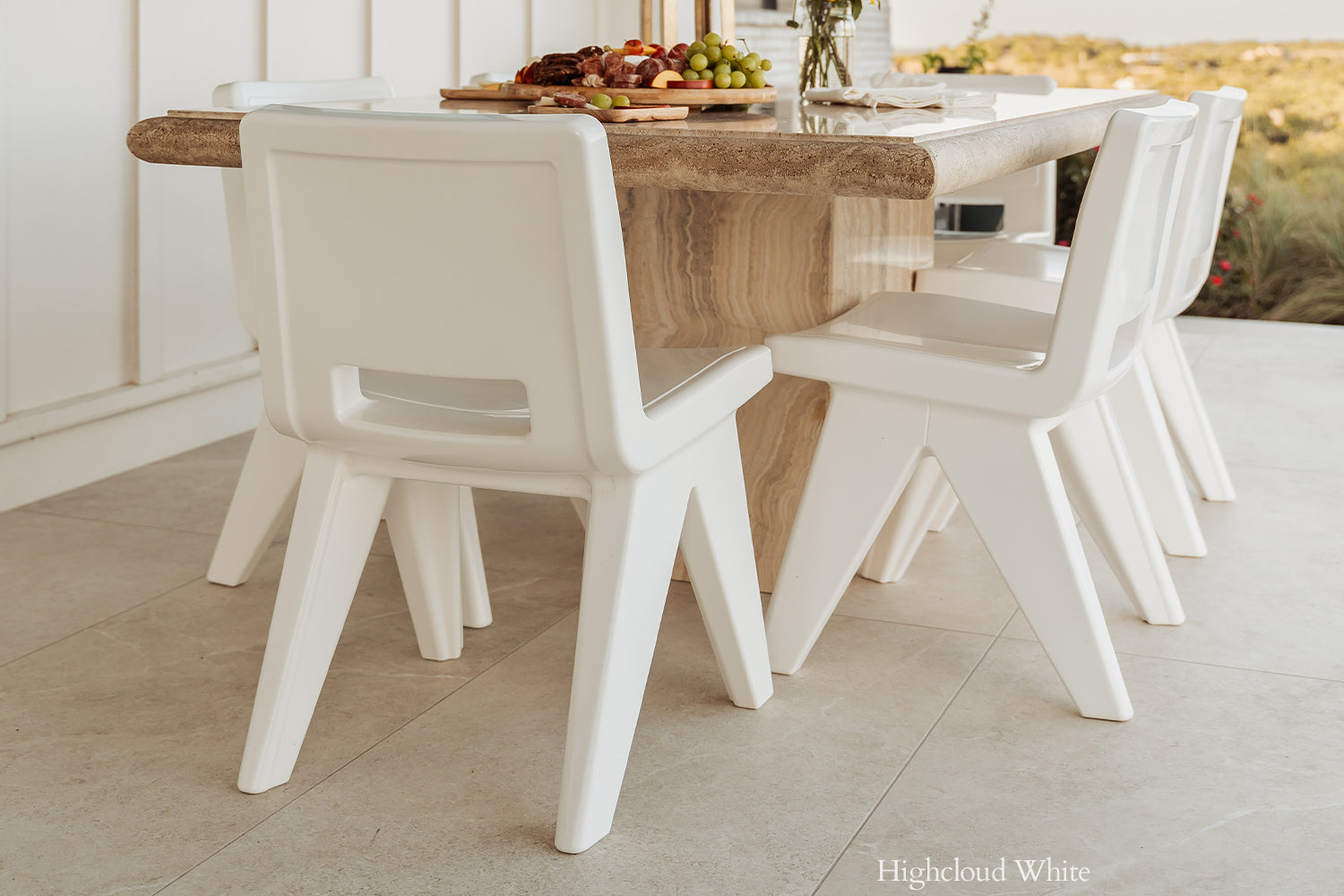 Fresco Chair - Highcloud White