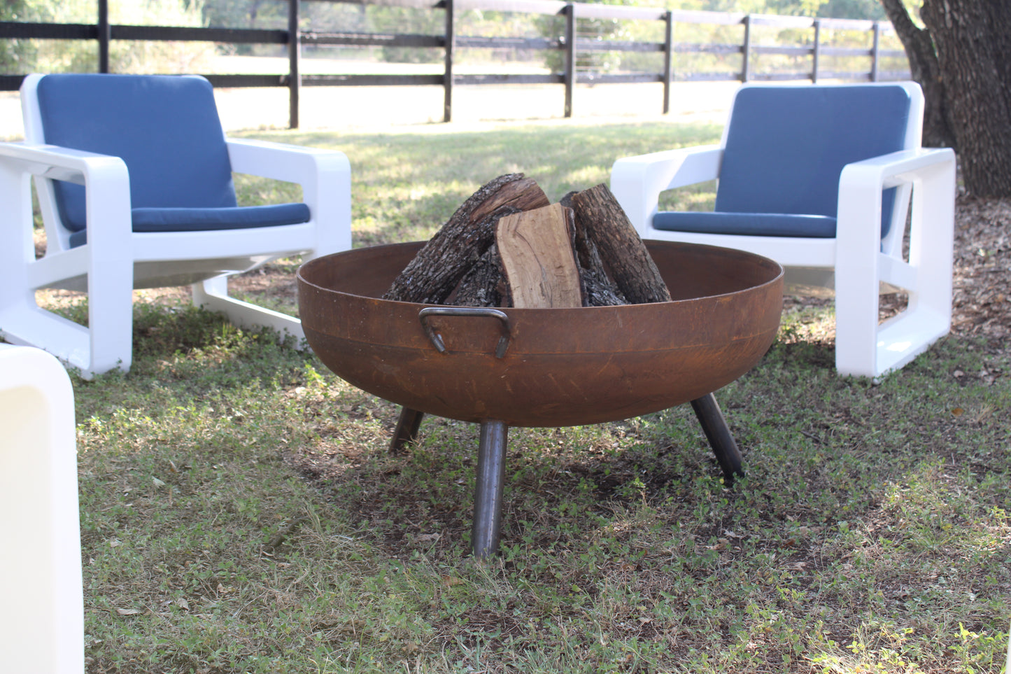 Heirloom Steel Fire Bowl - 36"