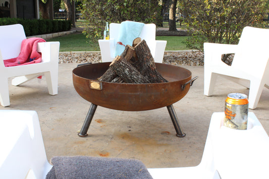 Heirloom Steel Fire Bowl - 36"