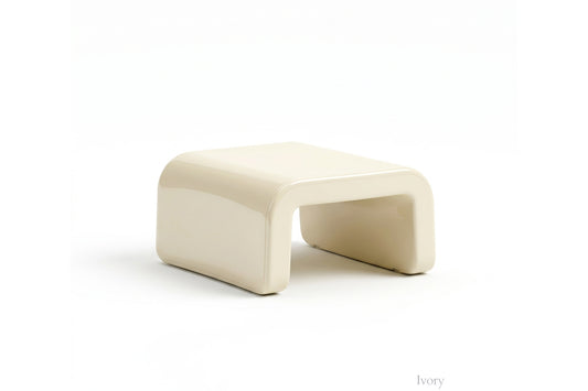 Line Ottoman - Ivory