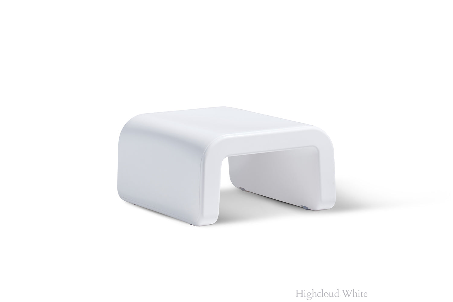 Line Ottoman - Highcloud White