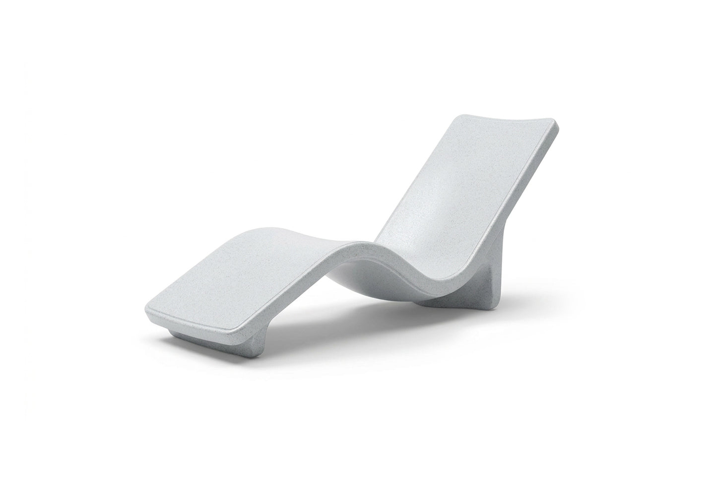 Line Chaise Lounge - Concrete Gray