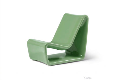 Tupelo Loop Chair Cactus on white background
