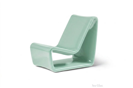 Tupelo Loop Chair Sea Glass on white background