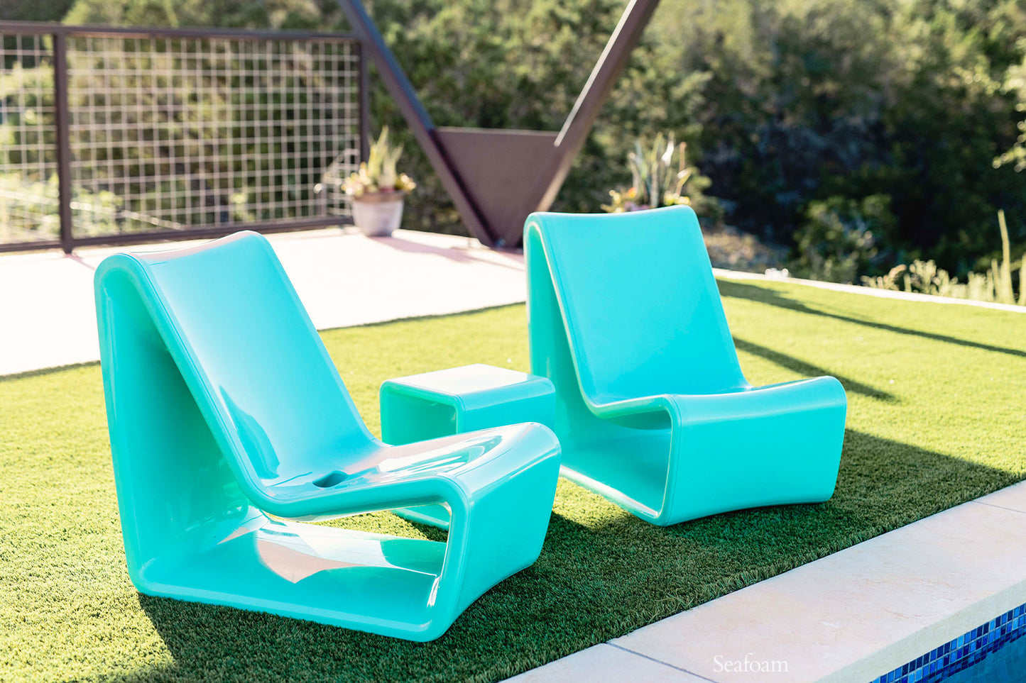 Loop Chair - Seafoam