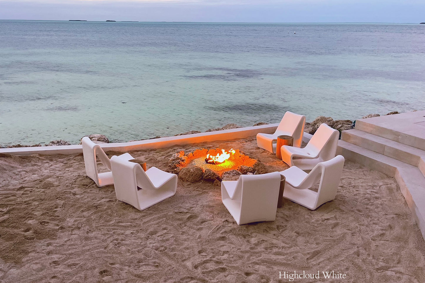 Loop Chair - Highcloud White