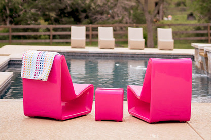 Loop Side Table - Pink