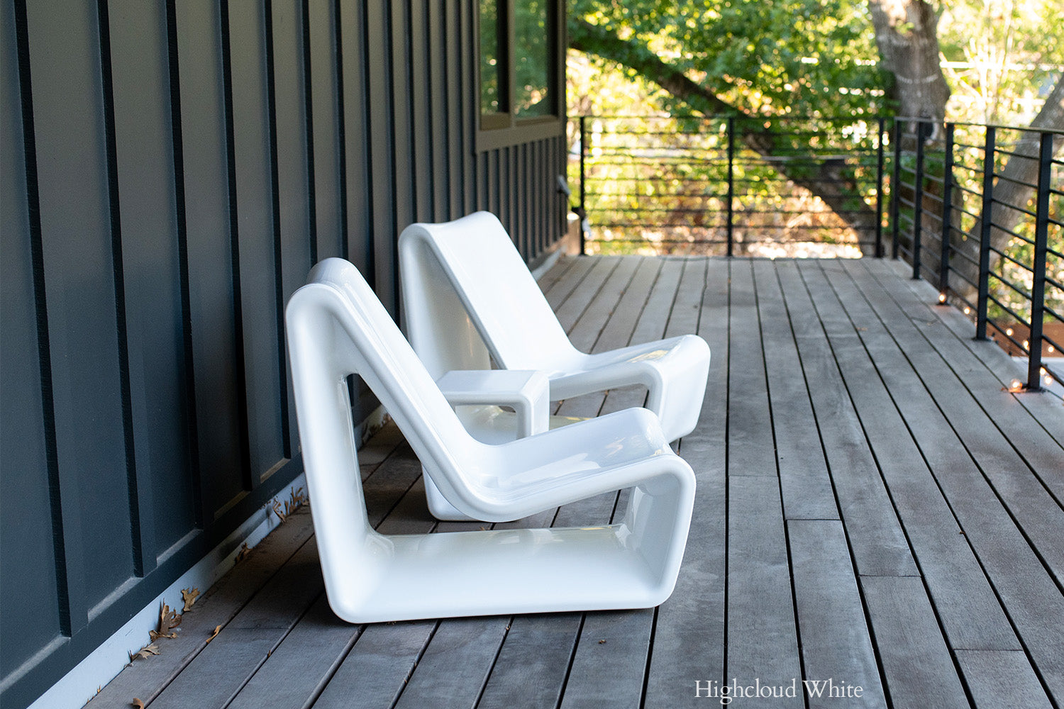 Loop Side Table - Highcloud White