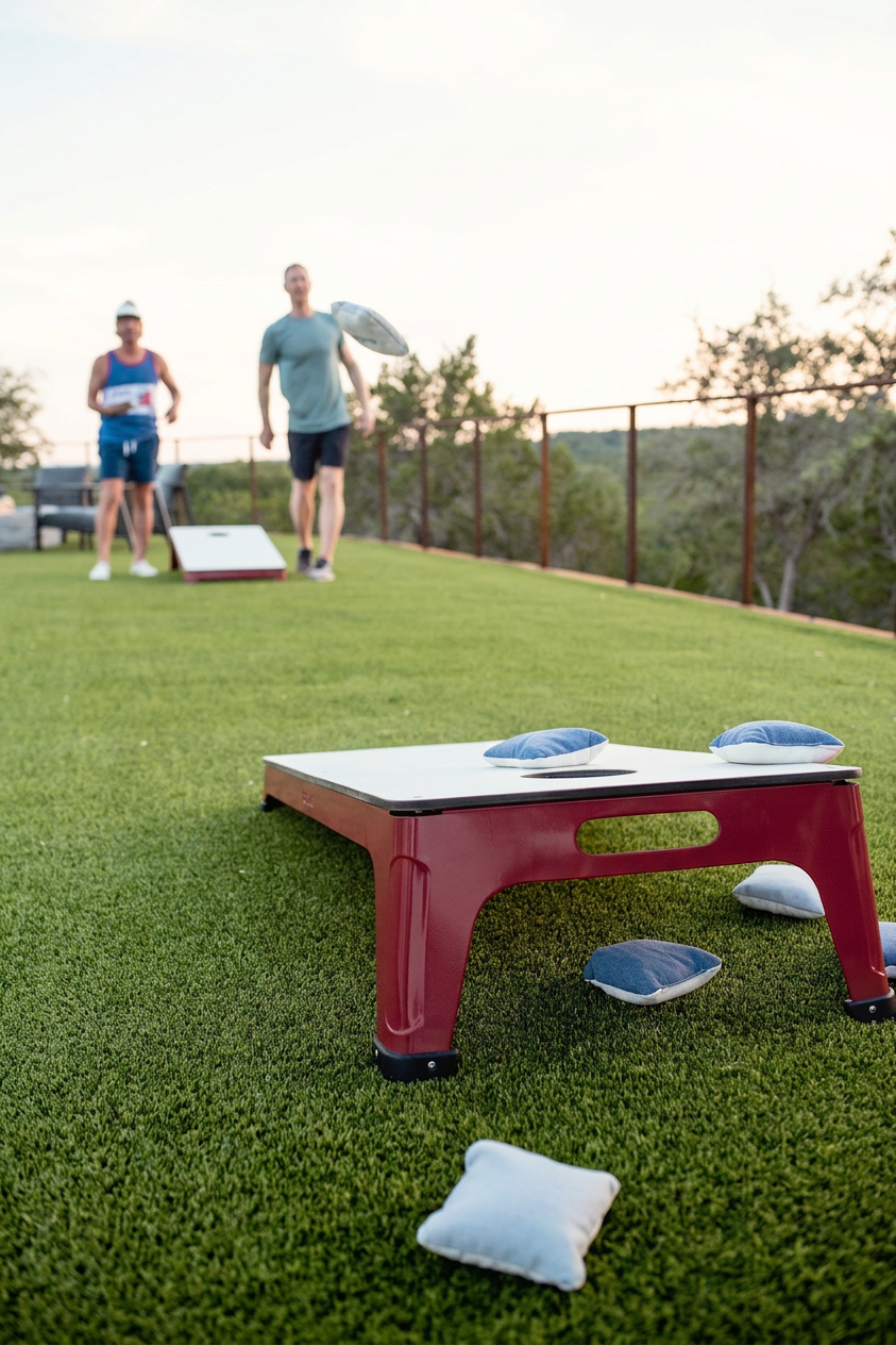 All-Weather Cornhole - Crimson Red