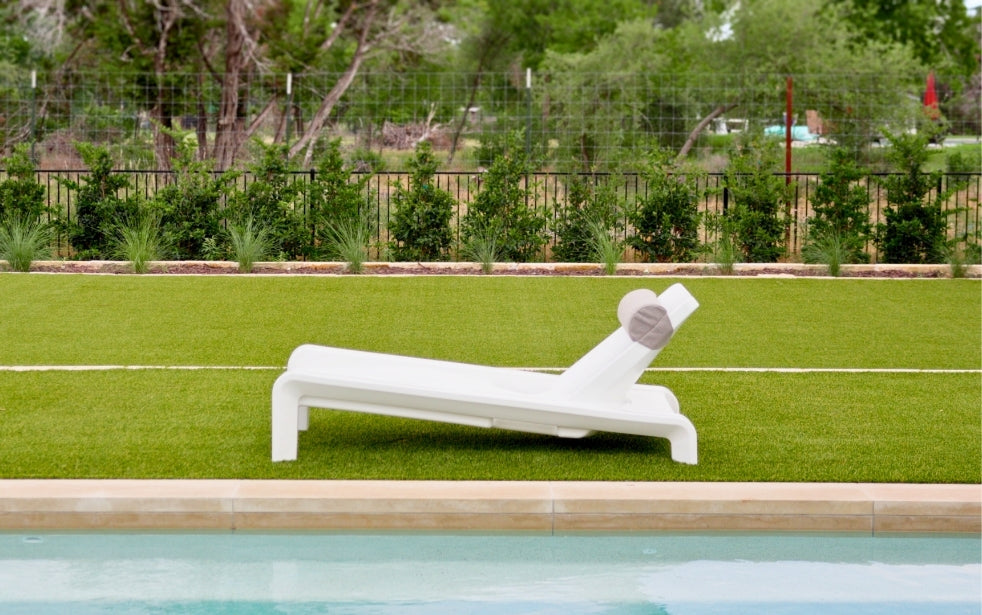 Deck Chaise Sunbrella Pillow