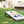 A cornhole board  set to play cornhole game in the backyard. These cornhole boards are waterproof and all-weather.
