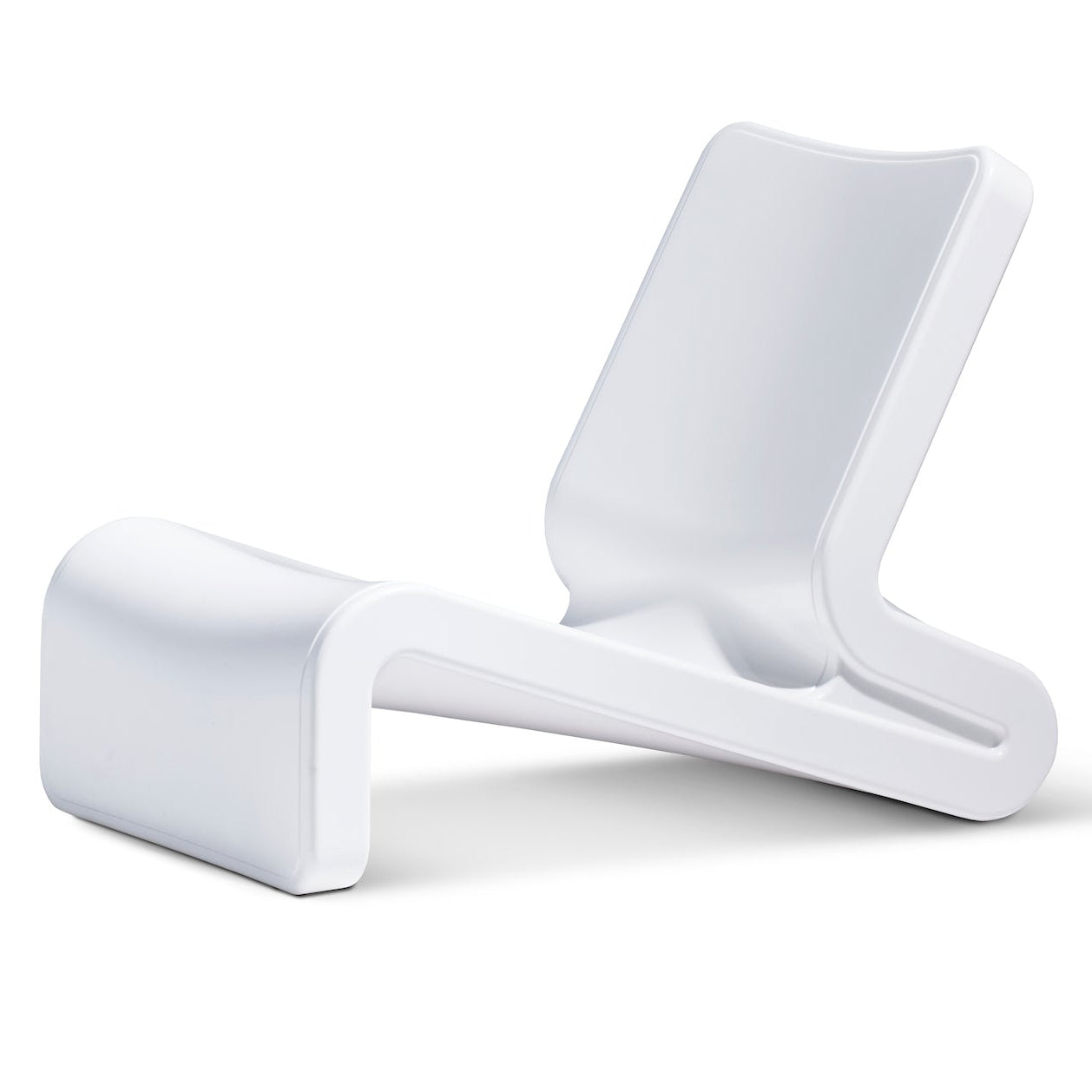 Line Lounge Chair - Highcloud White